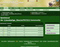 Screenshot Spielstand