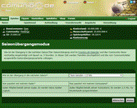 Zusätzliche Saisonübergänge